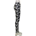 Miniatyrbild 2 av 4: Svarta Leggings med Vita Spöken