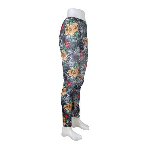 Kamouflage Leggings med Blommor