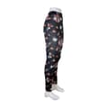 Miniatyrbild 3 av 4: Svarta Leggings med Blommor
