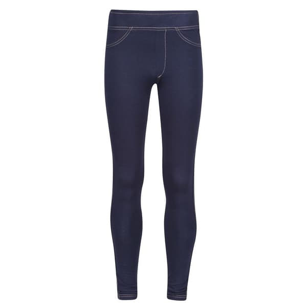 Regatta Girls Abbeline Leggings Indigo Denim 3 Years