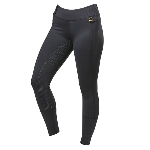 Dublin Girls Cool It Everyday Horse Riding Tights Black 22 in