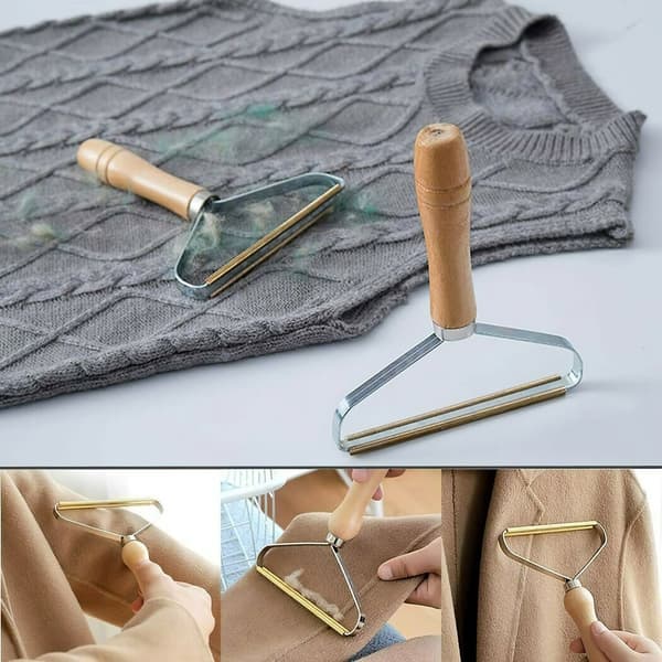 LINT Remover Shaver Cleaner Reusable Fuzz Clothes Fabrics Brush