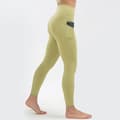Miniatyrbild 4 av 11: Leggings med Hög Midja och Fickor Grön Blågrå Svart