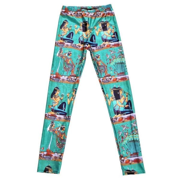 Mönstrade Leggings