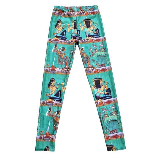 Mönstrade Leggings