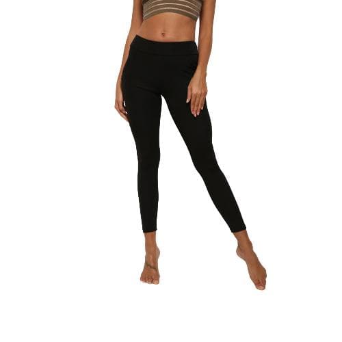 Svarta Leggings med 2 Fickor