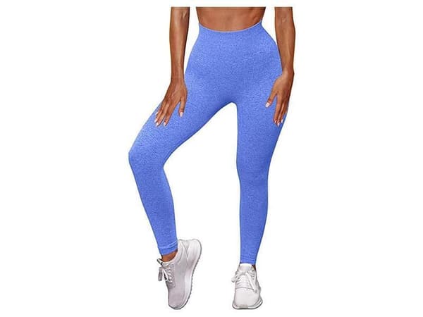 Grön Leggings med hög midja