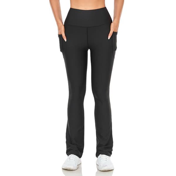 Svarta Leggings Med 2 Fickor