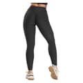 Miniatyrbild 3 av 4: Svarta Tiktok Tights Leggings med mönster Tie Dye Leggings