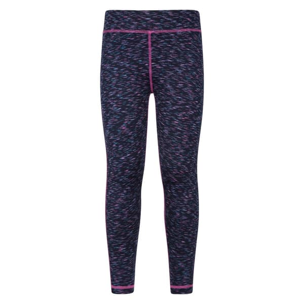 Mountain Warehouse Girls Kayleigh II Space Dye Leggings Indigo 11-12 Years