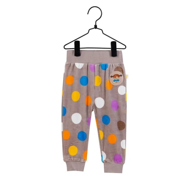Pippi Långstrump Bubbles Velour Byxa
