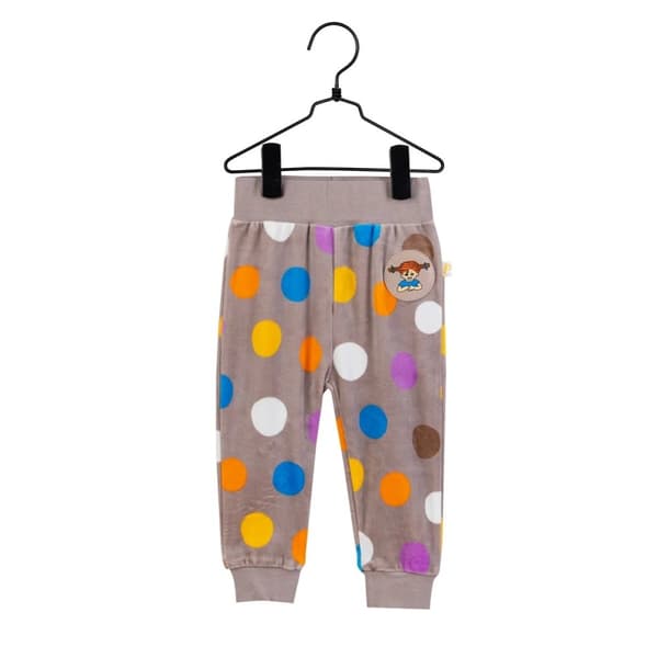 Pippi Långstrump Bubbles Velour Byxa
