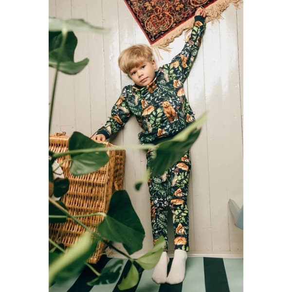 MA-IA FAMILY Kurre-leggings mörkblå