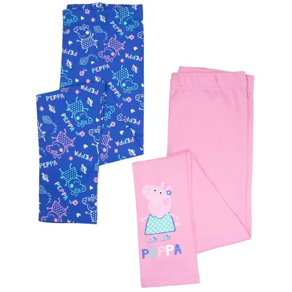 Peppa Pig Leggings til piger (pakke med 2)