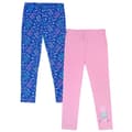 Miniatyrbillede 1 af 4: Peppa Pig Leggings til piger (pakke med 2)