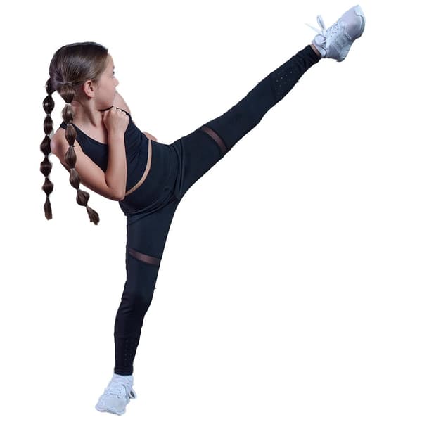 Tombo Panelerade leggings för flickor