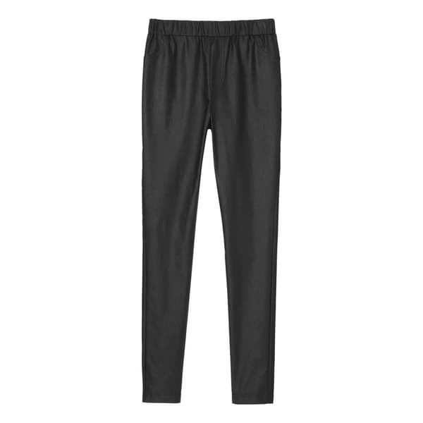 Atlas for Women Womens/Ladies Waxed Treggings Black 12 UK R