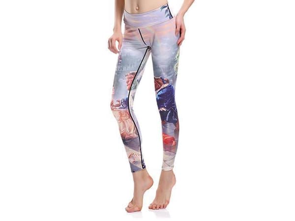 Träningstights Skönheten och Odjuret Leggings