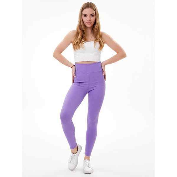 Lookus Womens/Ladies Zelal Ribbed Leggings