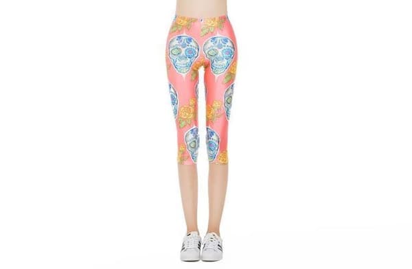 Capri sugar skull multifärg M