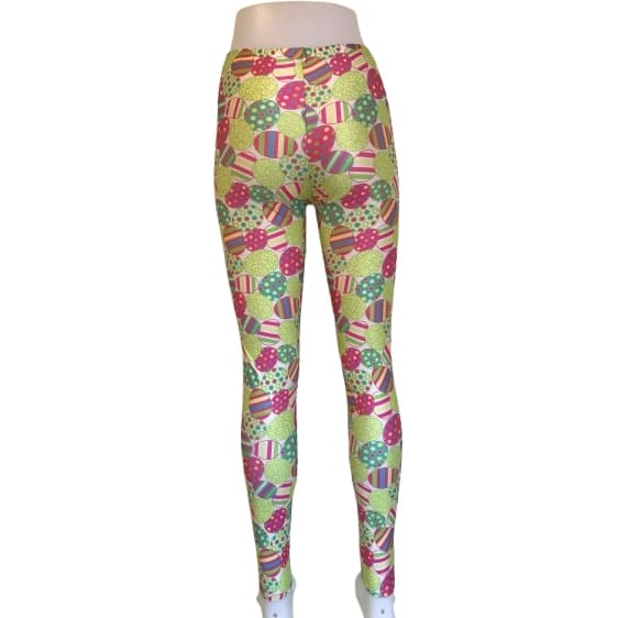 Påskägg mönstrade leggings