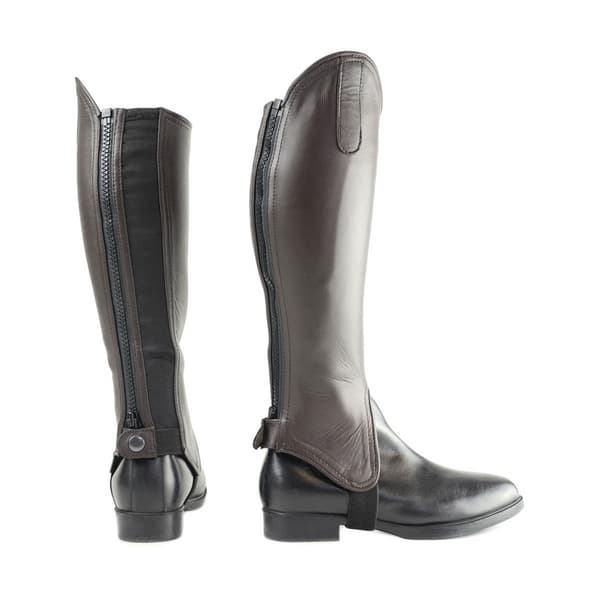 HyLAND Adults Leather Gaiters Brown XS