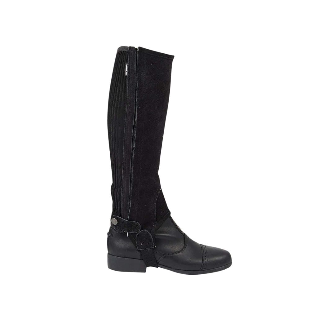 Dublin Unisex Suede Half Chaps II