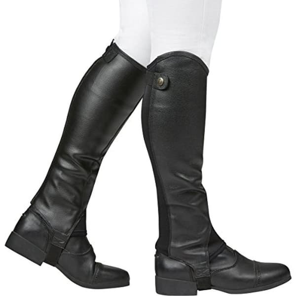 Dublin Mens Fusion Leather Half Chaps