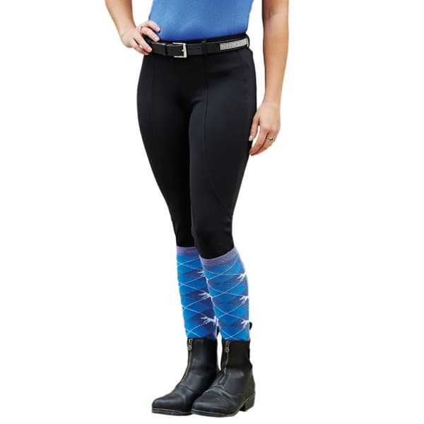 Dublin Childrens/Kids Performance Flex Knee Patch Riding Tights