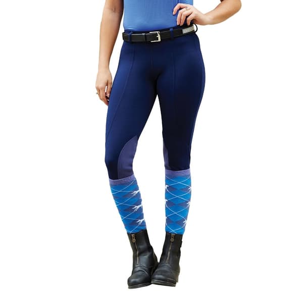 Dublin Childrens/Kids Performance Flex Knee Patch Riding Tights