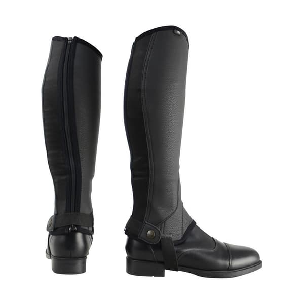 HyLAND Vuxna Synthetic Combi Leather Half Chaps