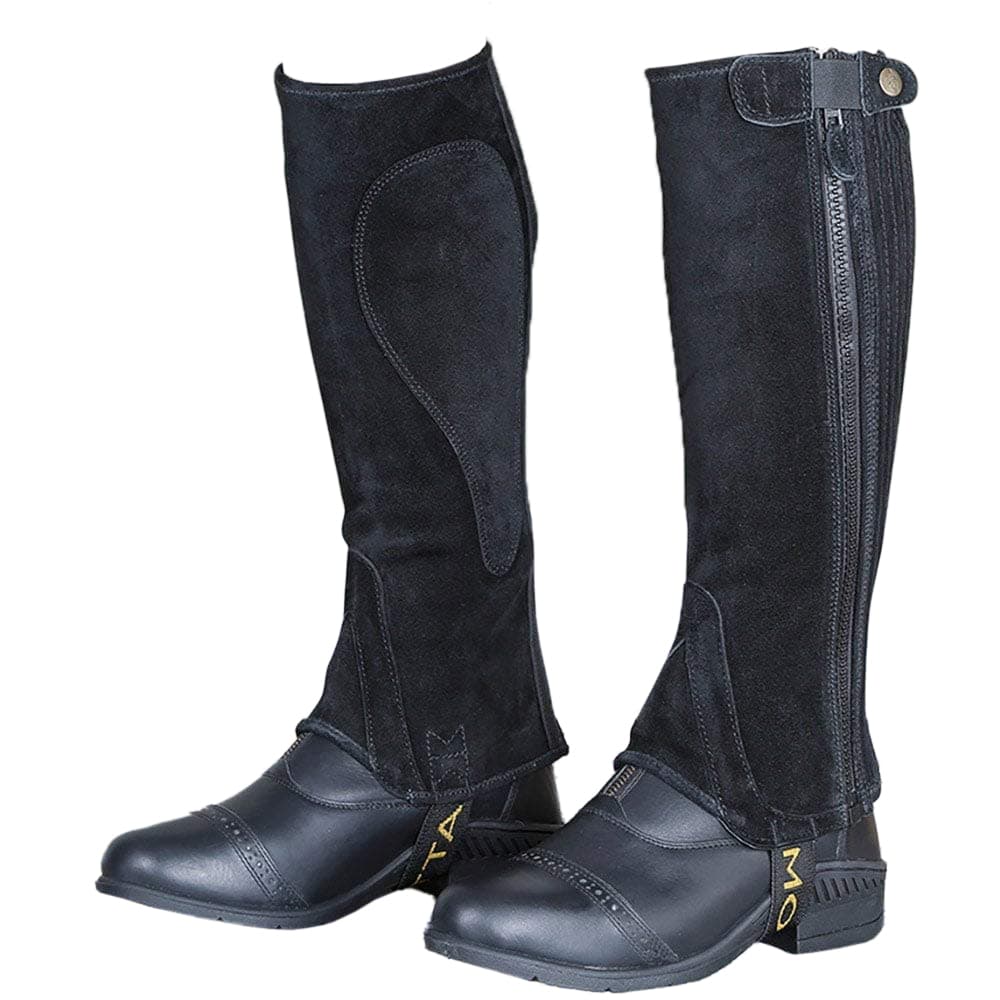 Moretta Barn/Kids Suede Half Chaps