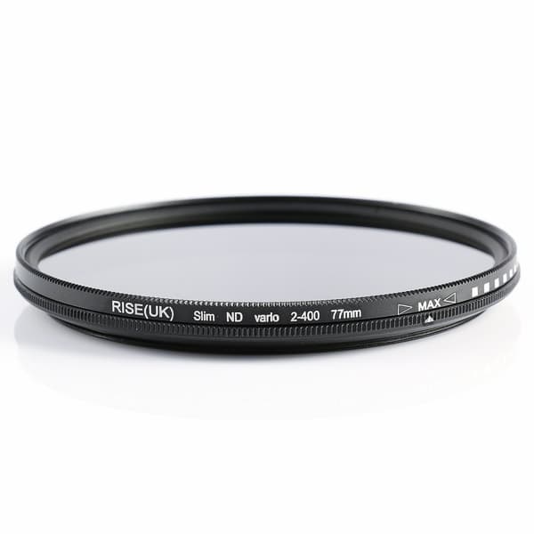 GRÅFILTER ND2-ND400 77 mm VARIABELT
