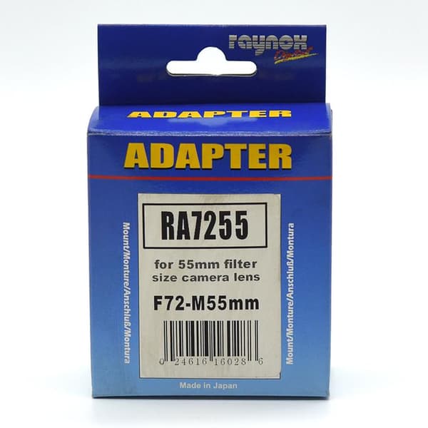 Stepring 72 till 55 mm, Raynox RA7255