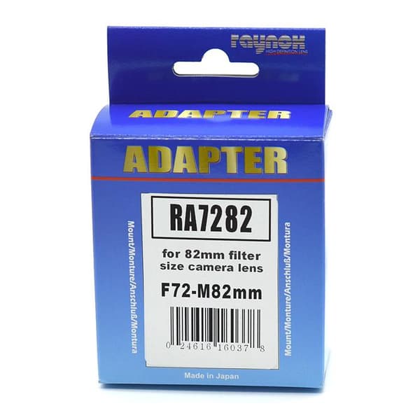 Stepring 72 till 82 mm, Raynox RA7282