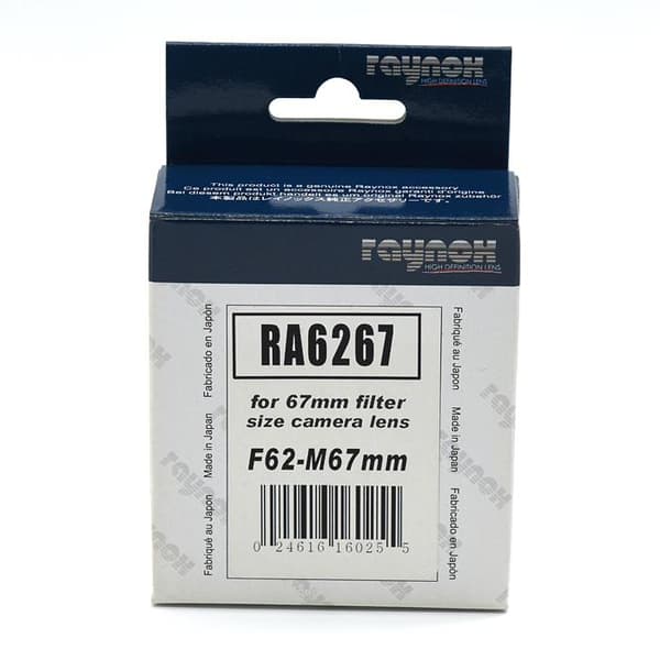 Stepring 62 till 67 mm, Raynox RA6267