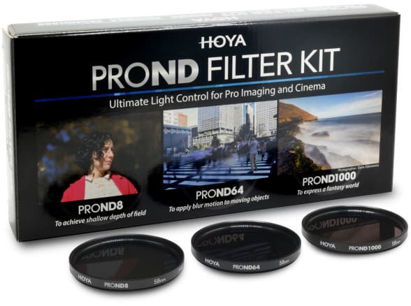 Hoya filter kit PRO ND 8/64/1000 72mm