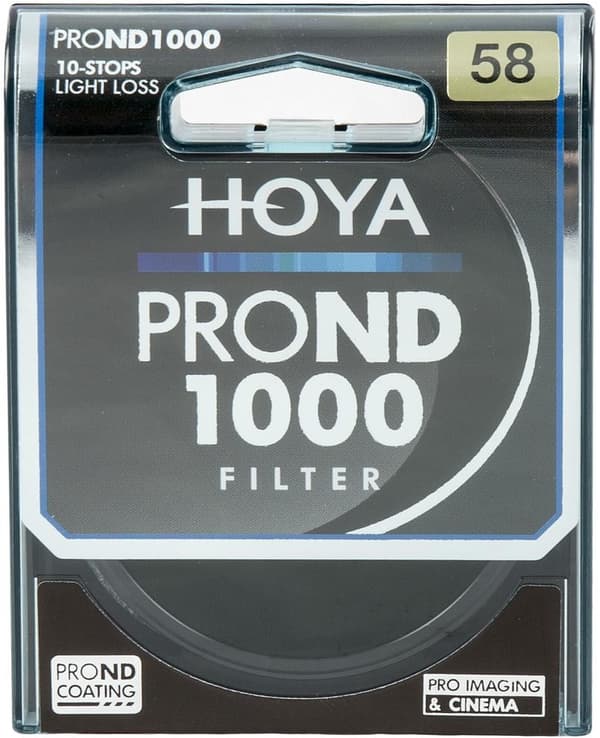 Hoya filter neutral density ND1000 Pro 58mm