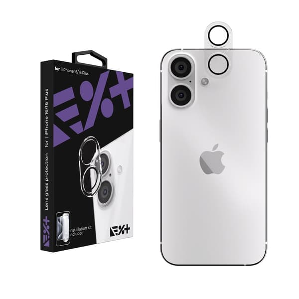 NEXT ONE Glaslinsebeskytter iPhone 16 / iPhone 16 Plus