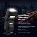 Miniatyrbillede 3 af 4: Kamera Blitz Speedlite, GN40 Justerbar LED Fyldelys, Medfølger Beslag