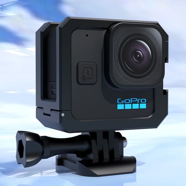 Linsskydd stötsäkert och anti-fall klar Svart  GoPro 11 / GoPro 11 Mini
