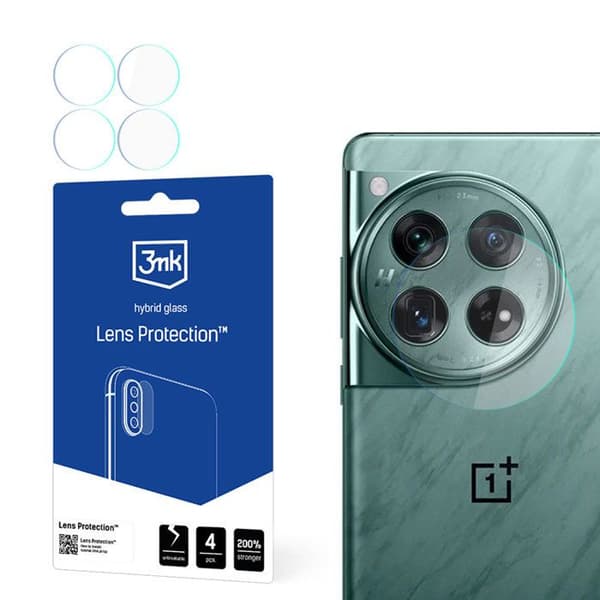 Skydd för objektiv 3mk - Glas för kamerans objektiv OnePlus 12 (4 set)