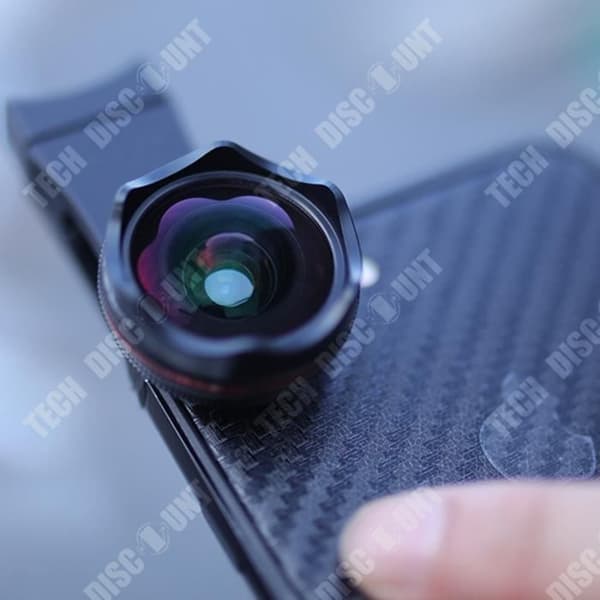TD® Vlog fotografering mobiltelefon lins fyra i en vidvinkel makro fisheye selfie fyllningsljus universal