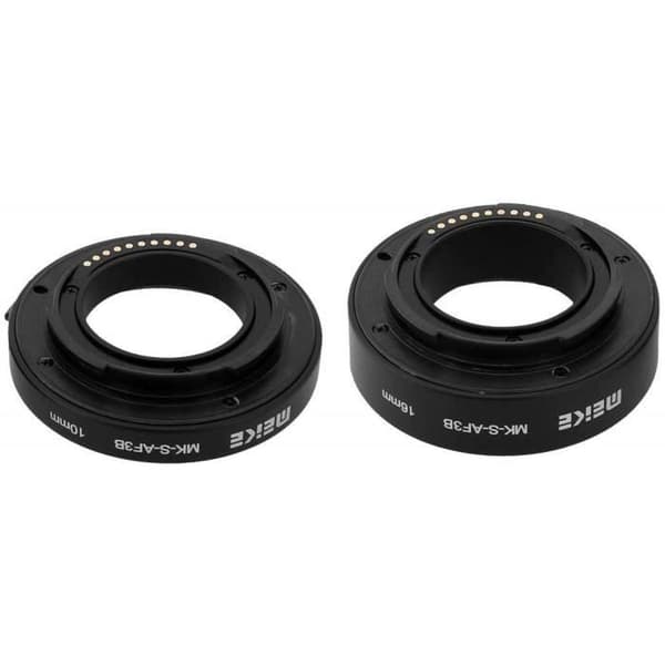 Meike Set med 3 Ringar för Sony Digitalkamera Svart - MK-S-AF3B