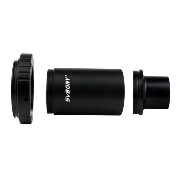 Svbony 1,25 M42 Ring T2-monteringsadapter för DSLR/SLR+förlängningsrör+okularadapter för teleskop/DSLR-kamera