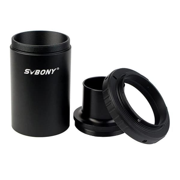 Svbony 1,25 M42 Ring T2-monteringsadapter för DSLR/SLR+förlängningsrör+okularadapter för teleskop/DSLR-kamera