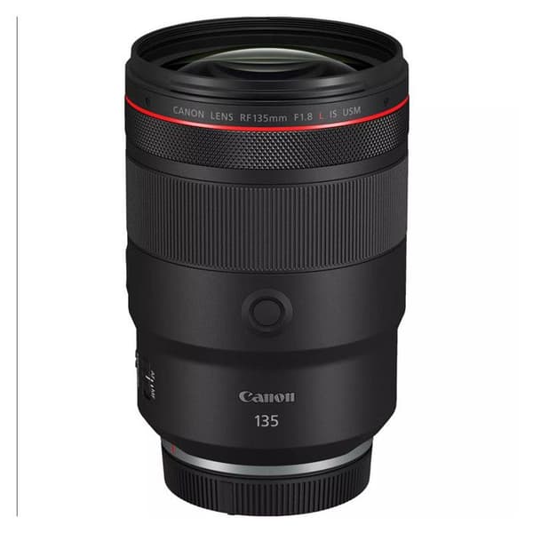 Objektiv RF 135mm F1.8 L - Canon - Stabilisator 5,5 hastigheder - Blænd F1.8 - Farve Hvid