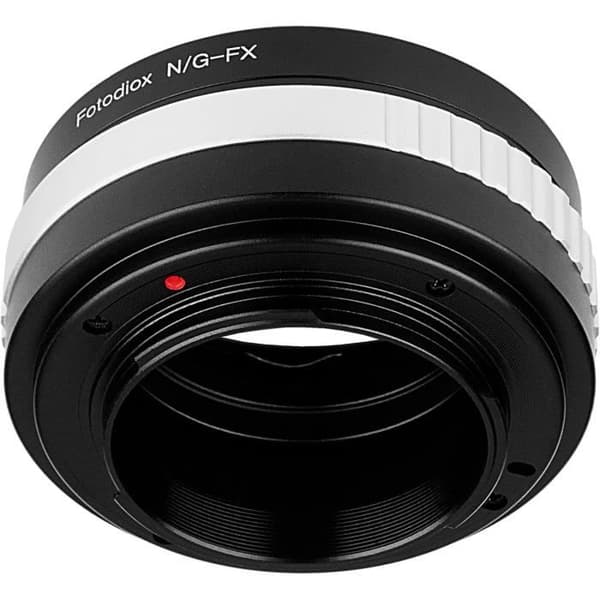 Fotodiox objektivadapter för Nikon F-Mount G-Typ till Fujifilm X-Mount kameror