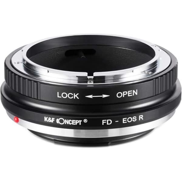 Bague för att anpassa Canon FD-objektiv till Canon EOS R-fotohus KF Concept