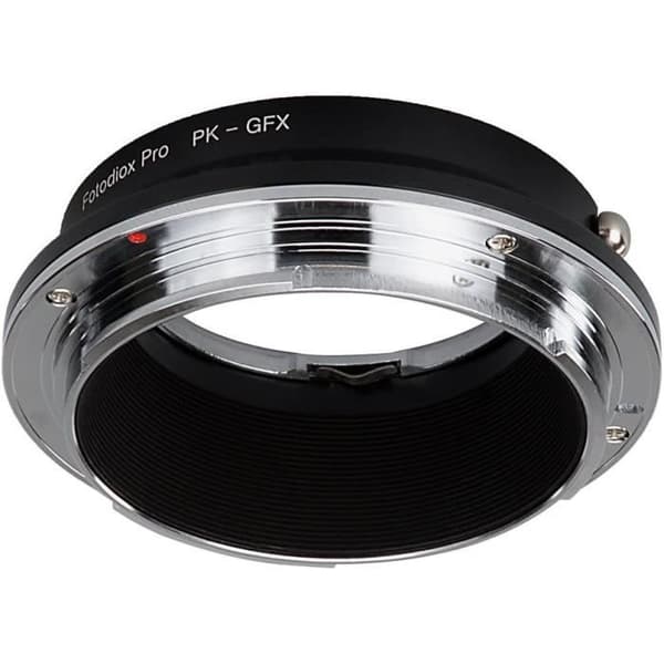 Fotodiox Pro Objektivadapter Kompatibel med Pentax K-Objektiv på Fujifilm GFX G-Mount Kameror